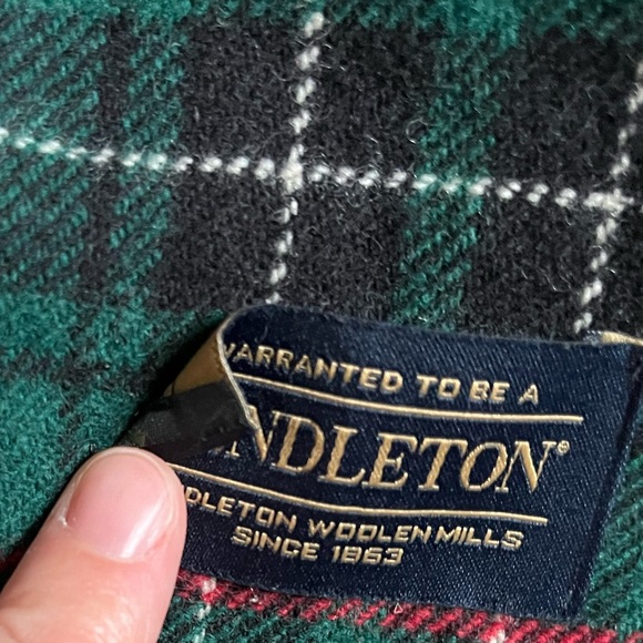 VINTAGE Pendleton Scarf - Picture 3 of 3